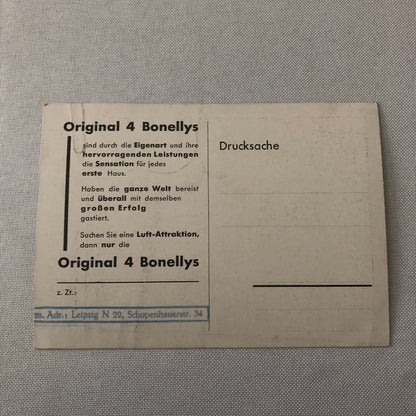 Circus Acrobat Act Postcard Post Card Vintage 4 Original Bonellys