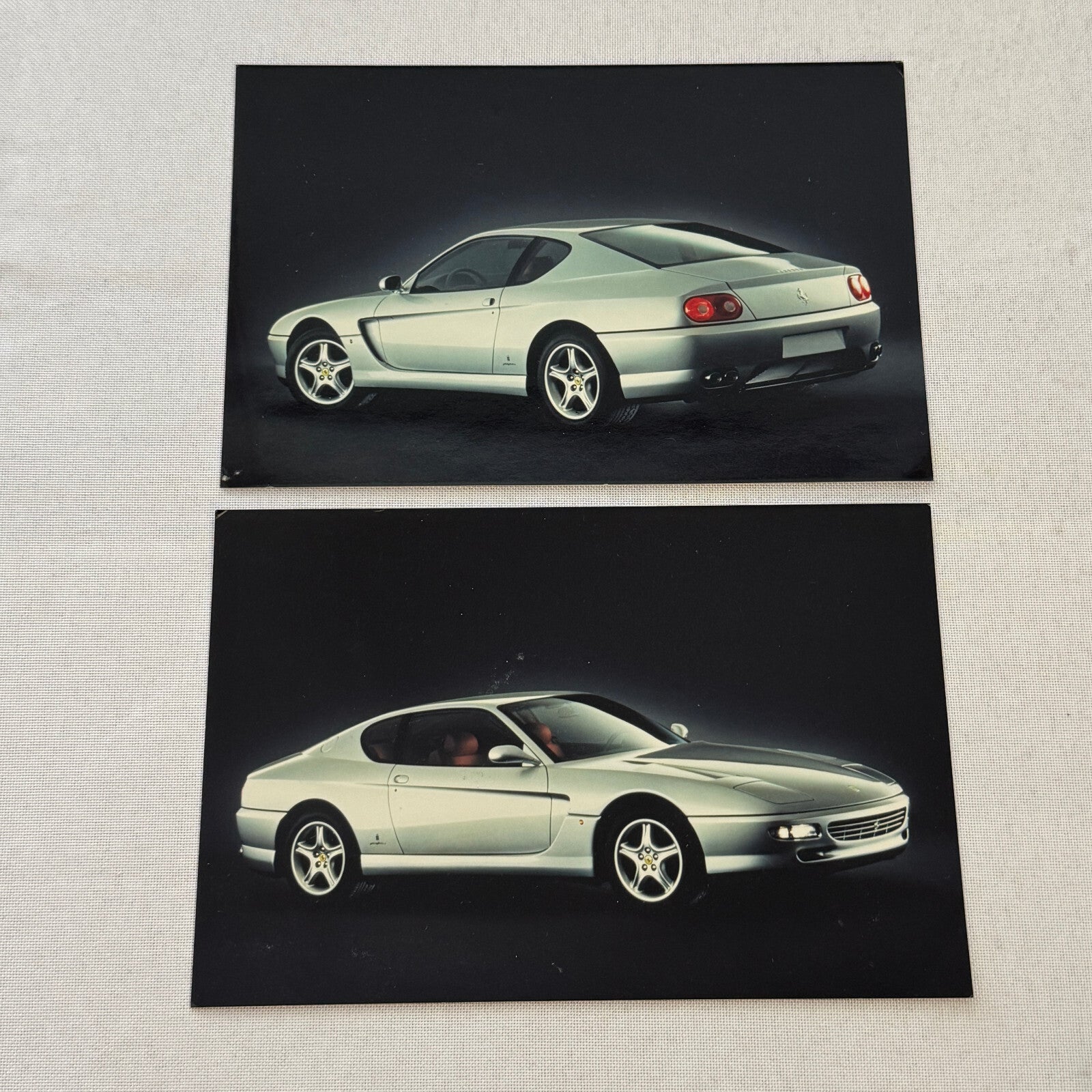 Ferrari 456 Car Photo Photograph Print Lot 2x