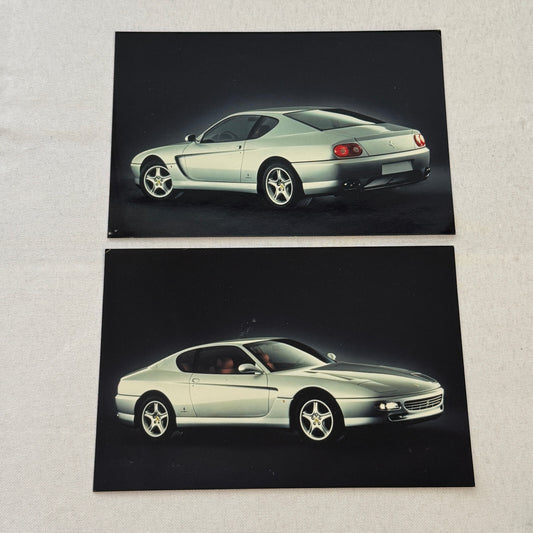 Ferrari 456 Car Photo Photograph Print Lot 2x