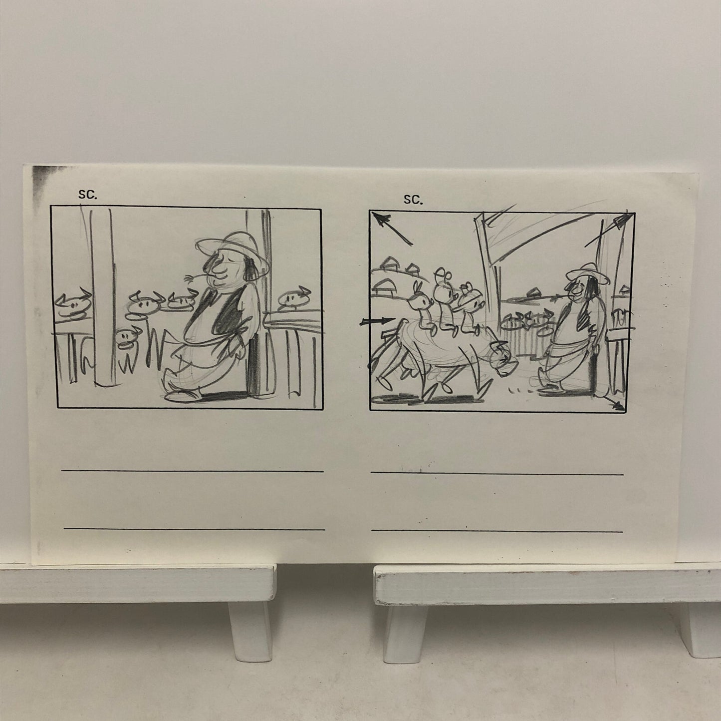 ANIMANIACS Animation Storyboard Illustration Drawing Sketch Art Story Board