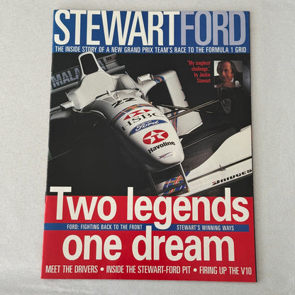 1999 Ford Jackie Stewart Racing Team SF3 Press Kit 35mm Slides Brochure Photos