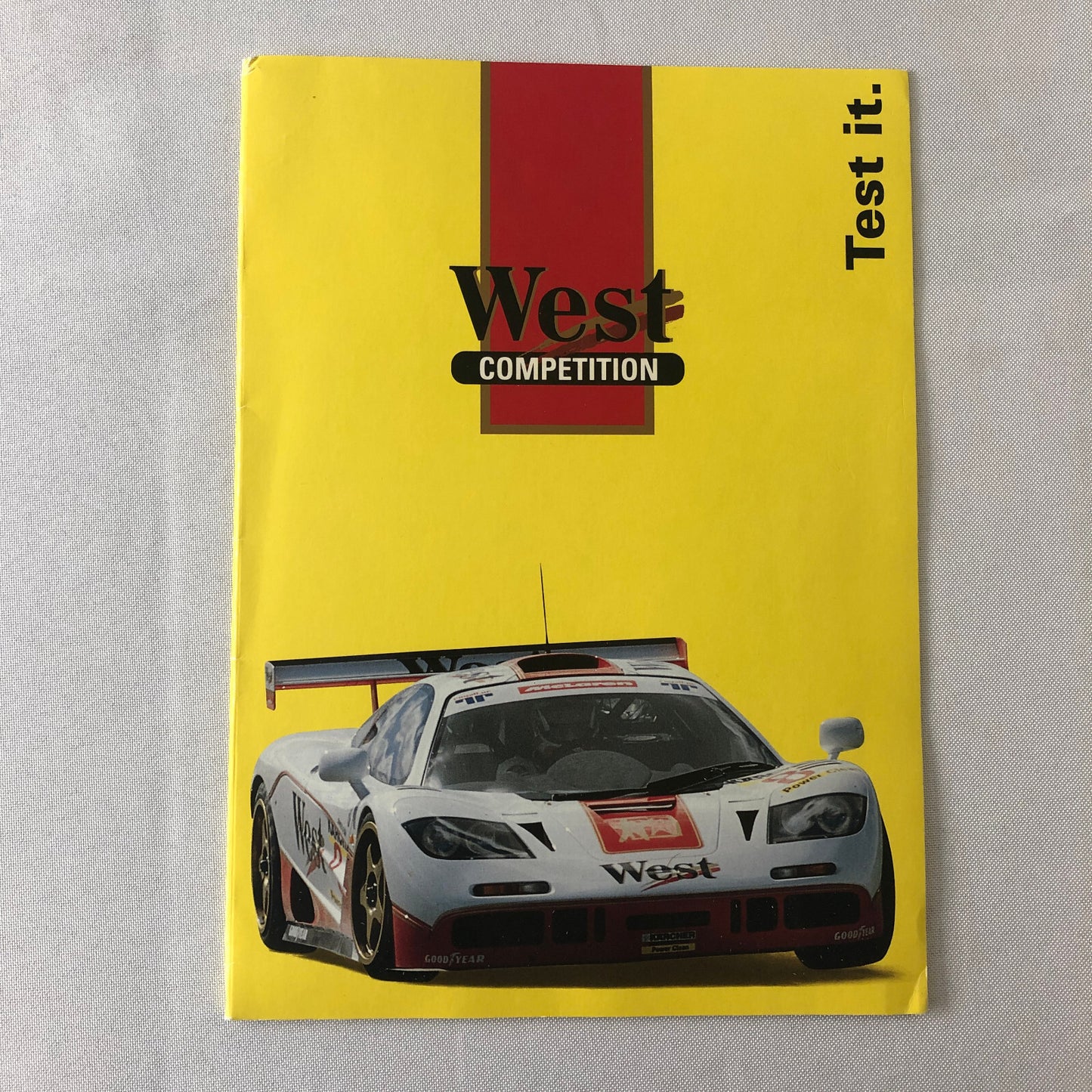 McLaren F1 West Competition Racing Press Kit Brochure Photo 35MM Slide +