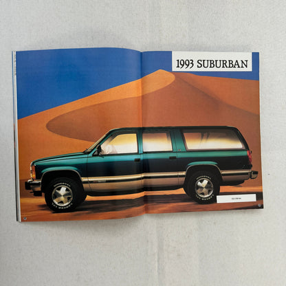 1993 GMC Truck Sales Brochure Catalog Jimmy Yukon Suburban