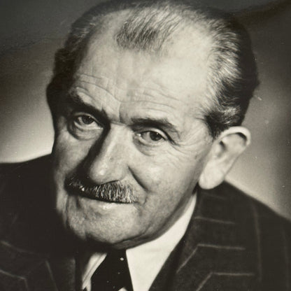 Dr Ferdinand Porsche Factory Press Photo Photograph Print