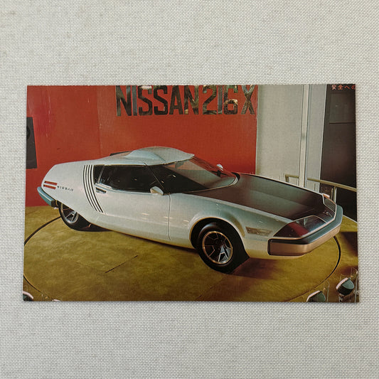 Nissan 216X Concept Car Postcard Post Card JDM Japanese Domestic Market