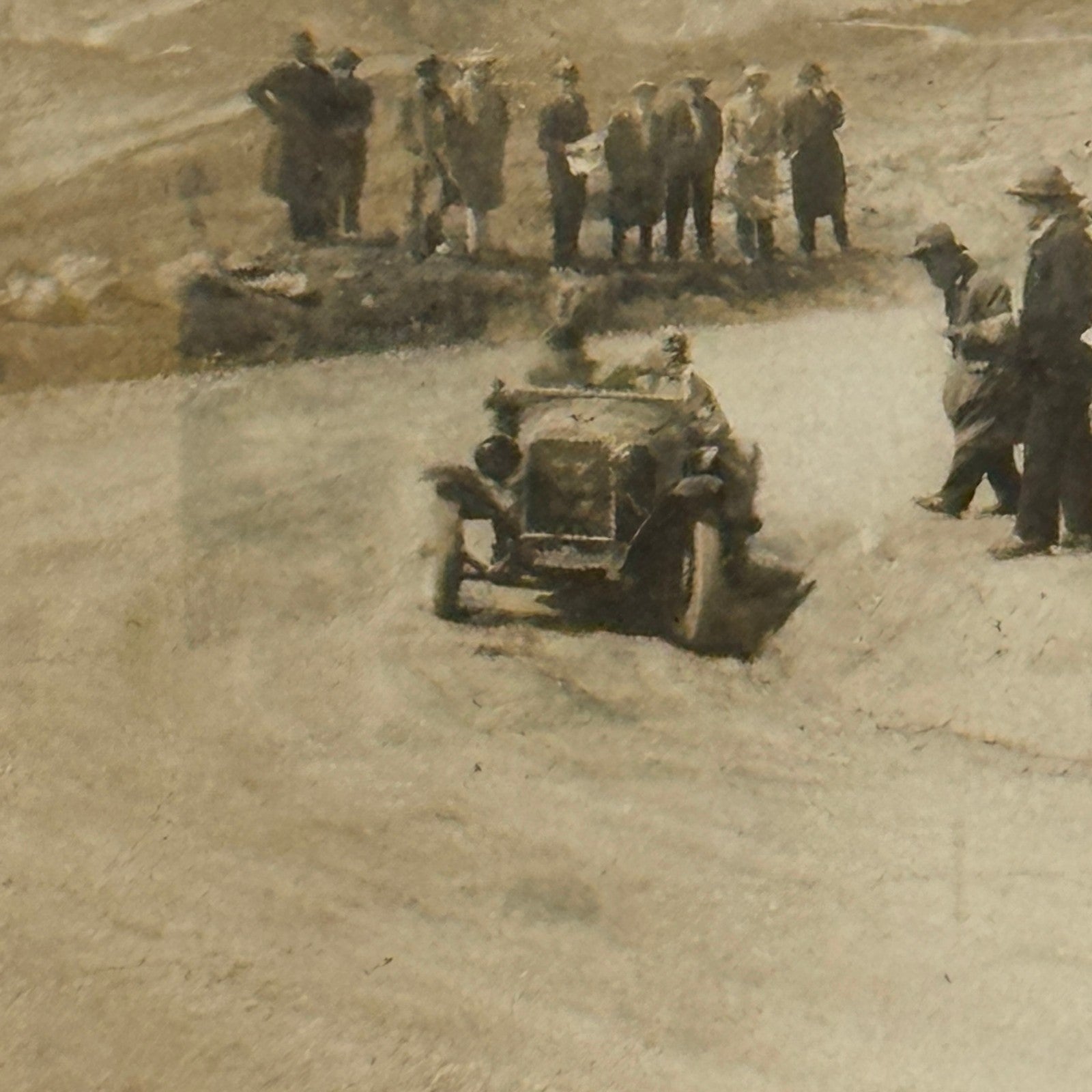 Vintage Racing Car Photo Photograph Early Automobile Motorsport