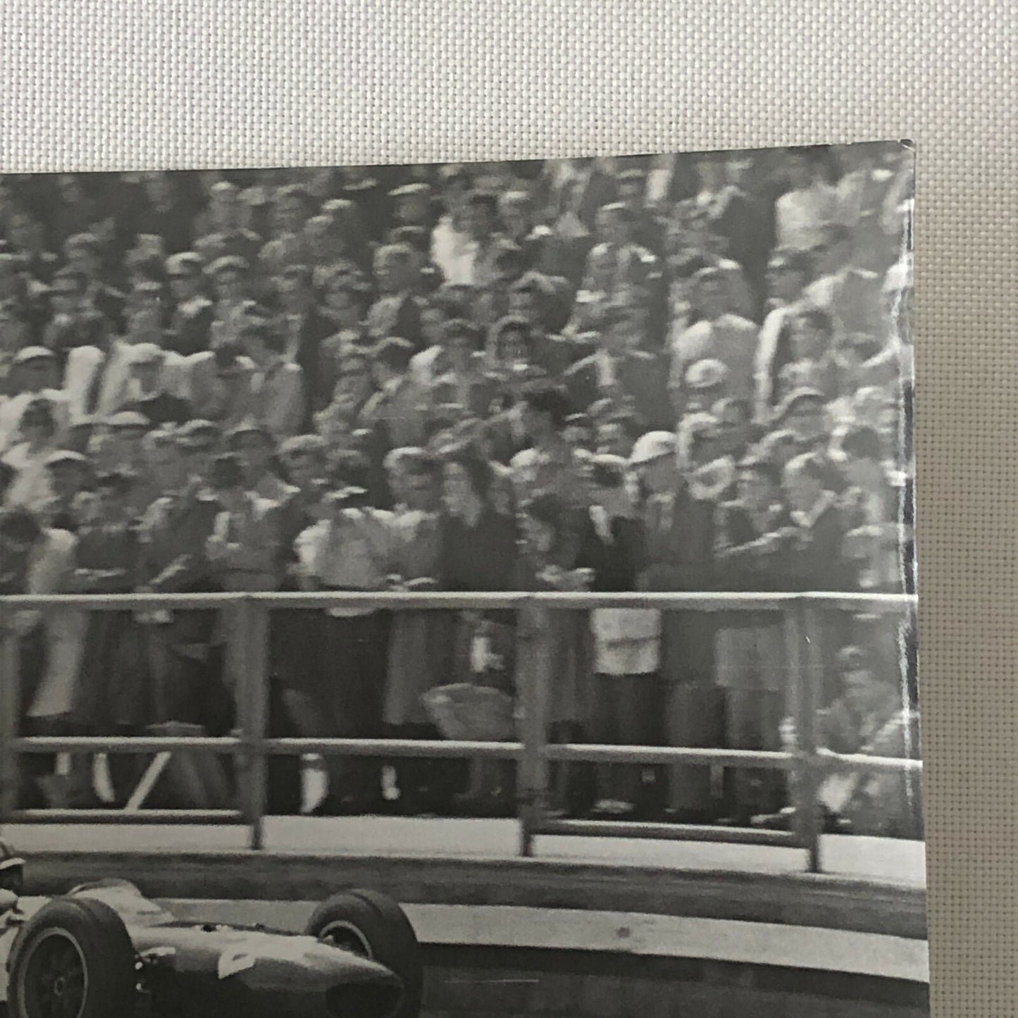 Vintage Racing Car Photo Photograph Print