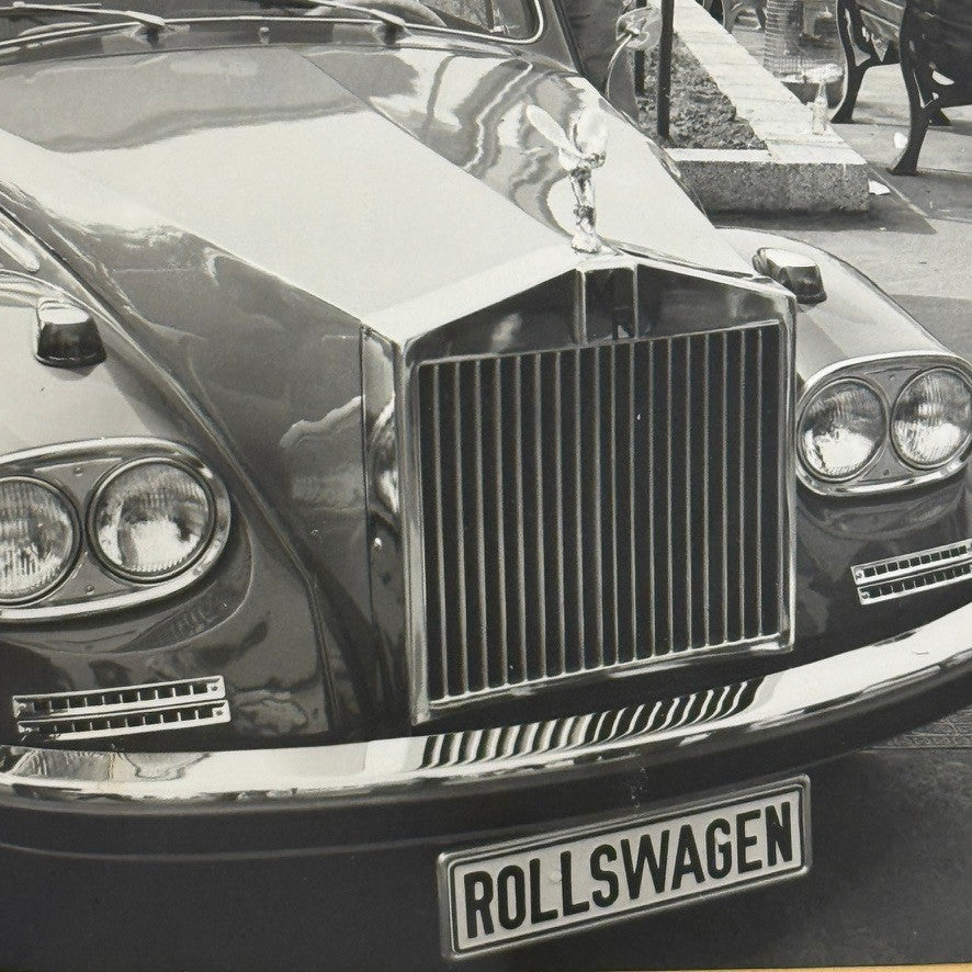 Vintage Volkswagen Beetle Rolls Royce Kit Rollswagen Photograph