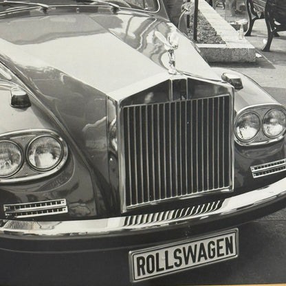 Vintage Volkswagen Beetle Rolls Royce Kit Rollswagen Photograph