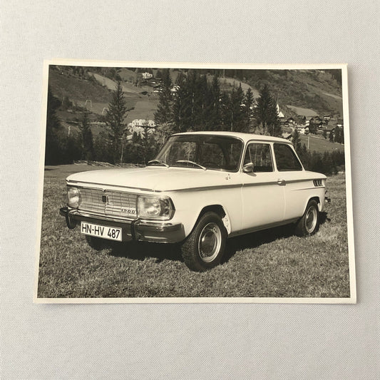 NSU 1200CS 1970 Factory Photo Photograph Print Vintage NSU 1200 CS
