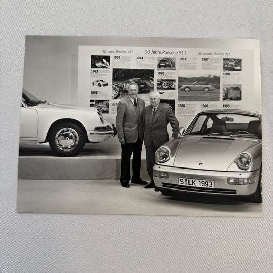 Porsche Factory Press Photo Photograph Porsche 911 Dr Ferdinand Porsche