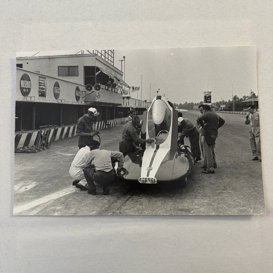 Fiat Abarth 750 Record Racing Car Photo Photograph Vintage Image Modern Print