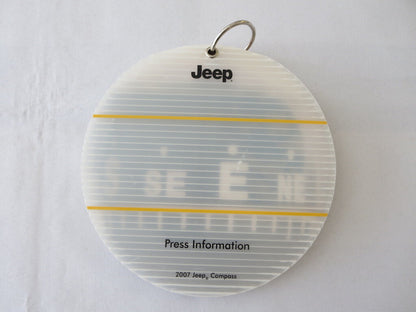 2007 Jeep Compass Press Kit Brochure with Photo CD Catalog 