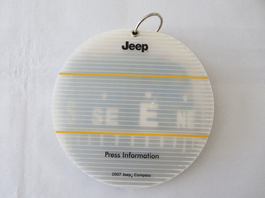 2007 Jeep Compass Press Kit Brochure with Photo CD Catalog 