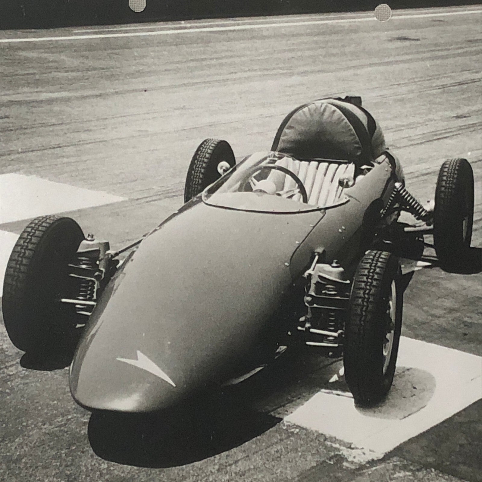 Vintage NSU Prinz Racing Car Factory Press Photo Photograph