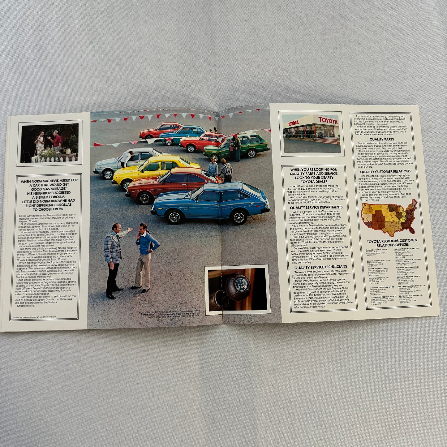 1977 Toyota Corolla Car Sales Brochure Catalog SR5 SR-5 Liftback Hardtop Wagon