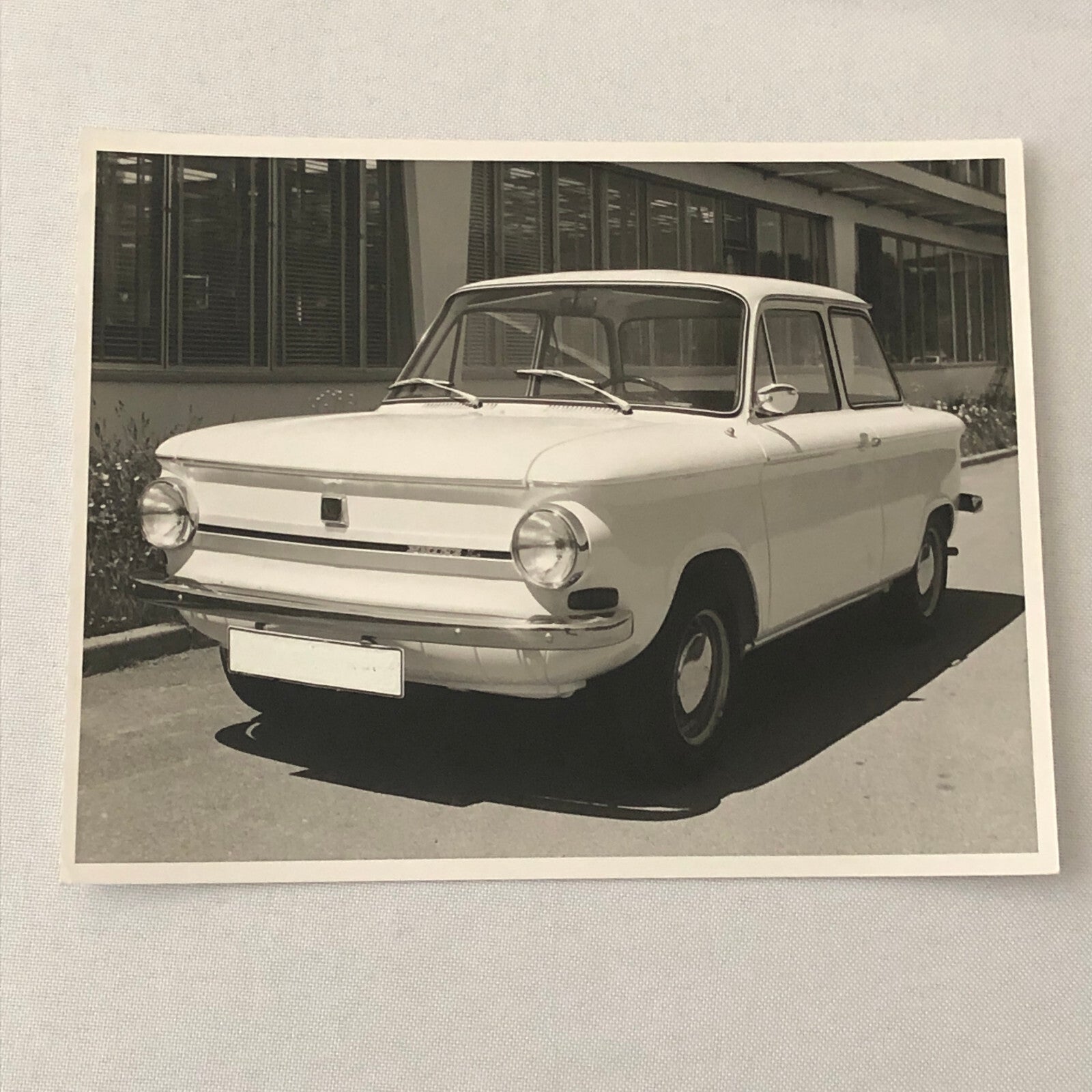 NSU Prinz 1970 Photo Photograph Print Vintage