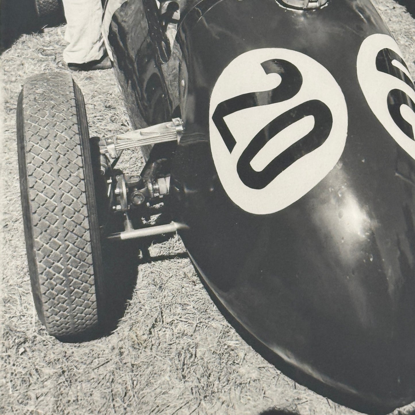 1953 Cooper T23 Bristol Bern Switzerland Swiss Racing Photo Photograph Print