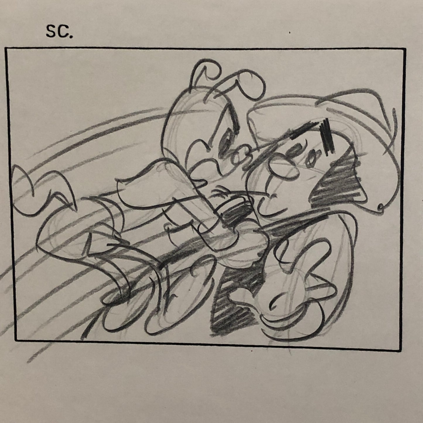 ANIMANIACS Animation Storyboard Illustration Drawing Sketch Art Story Board