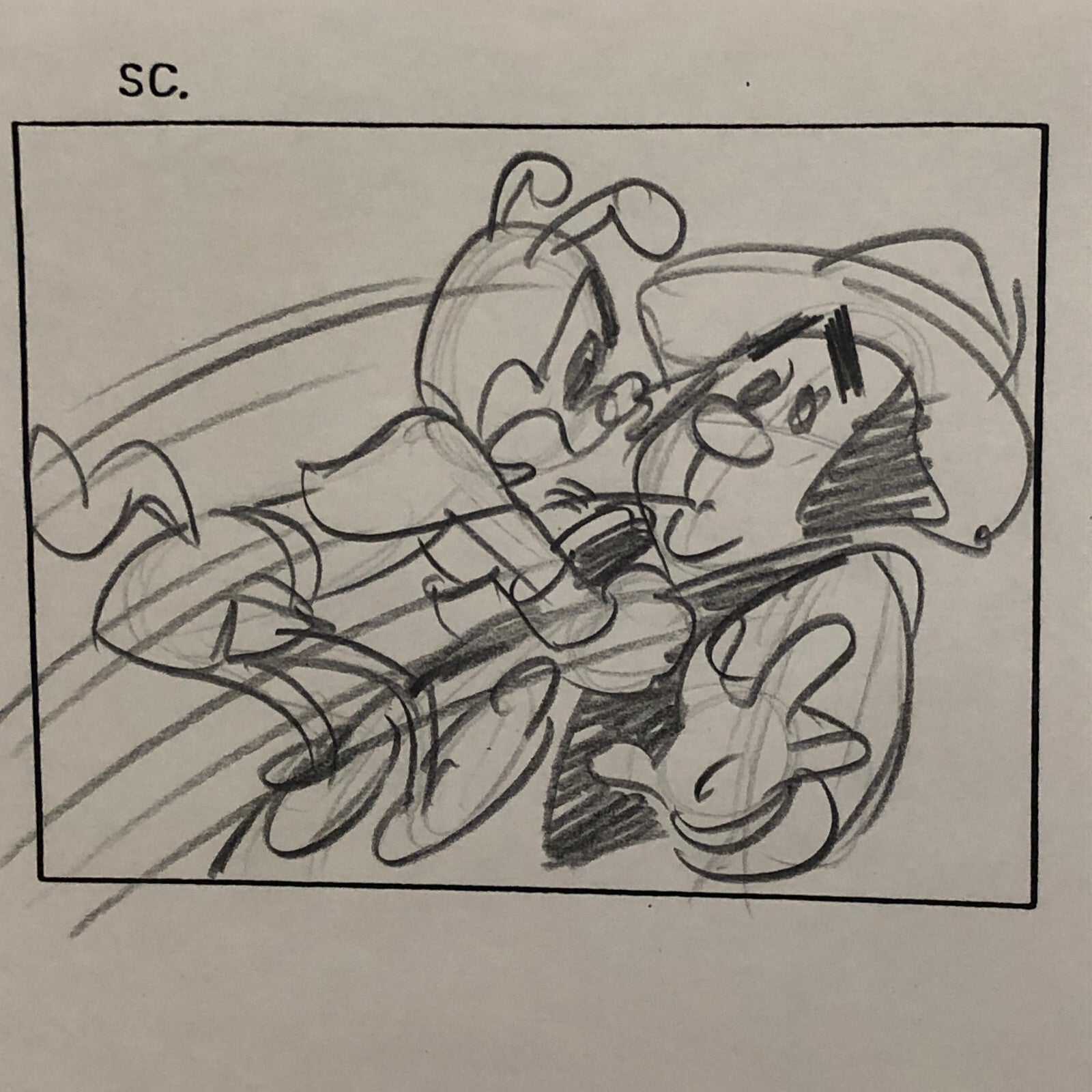 ANIMANIACS Animation Storyboard Illustration Drawing Sketch Art Story Board