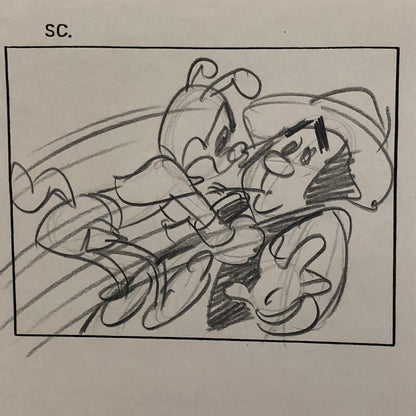 ANIMANIACS Animation Storyboard Illustration Drawing Sketch Art Story Board