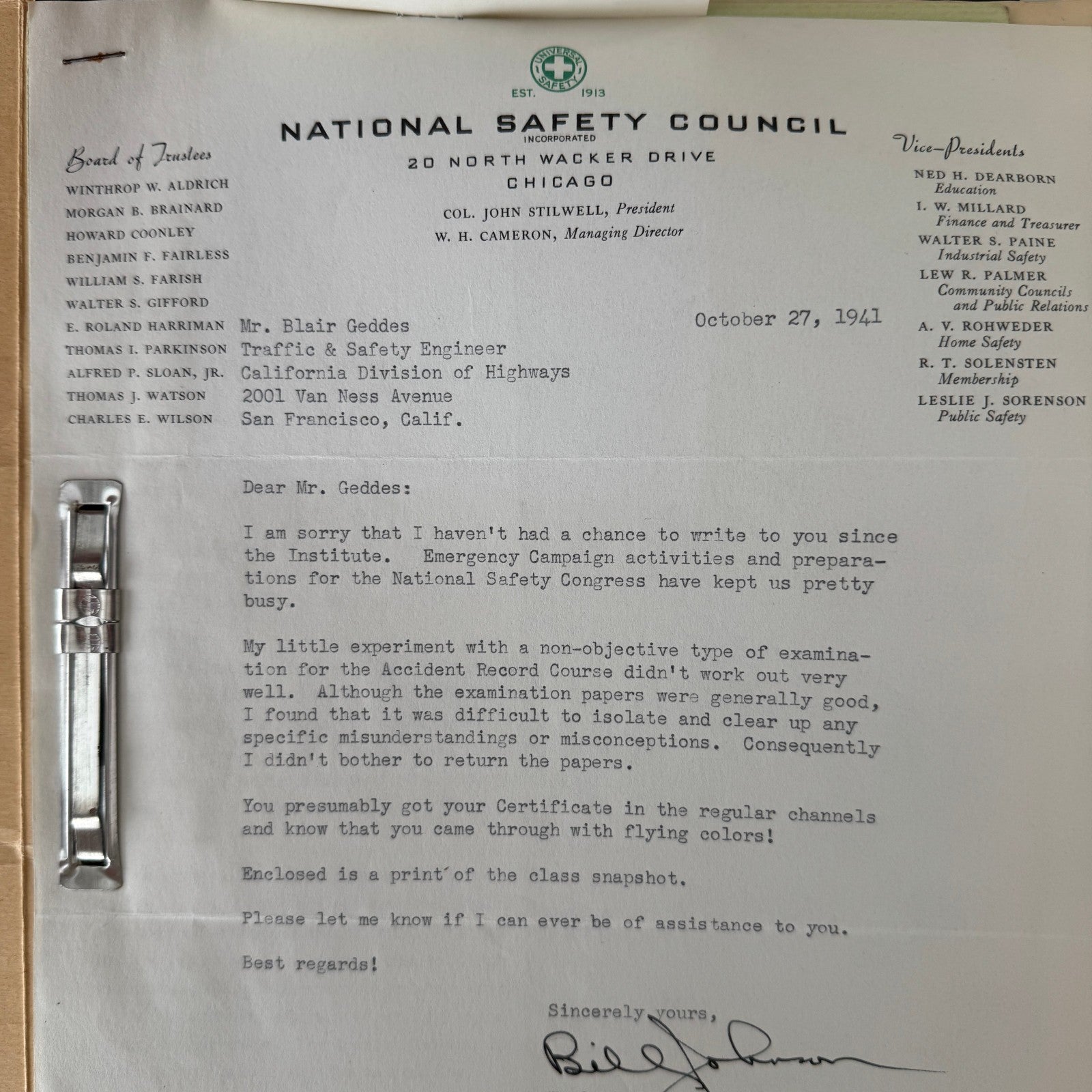 Vintage California Road Construction Civil Engineering Document File 1930s-40s
