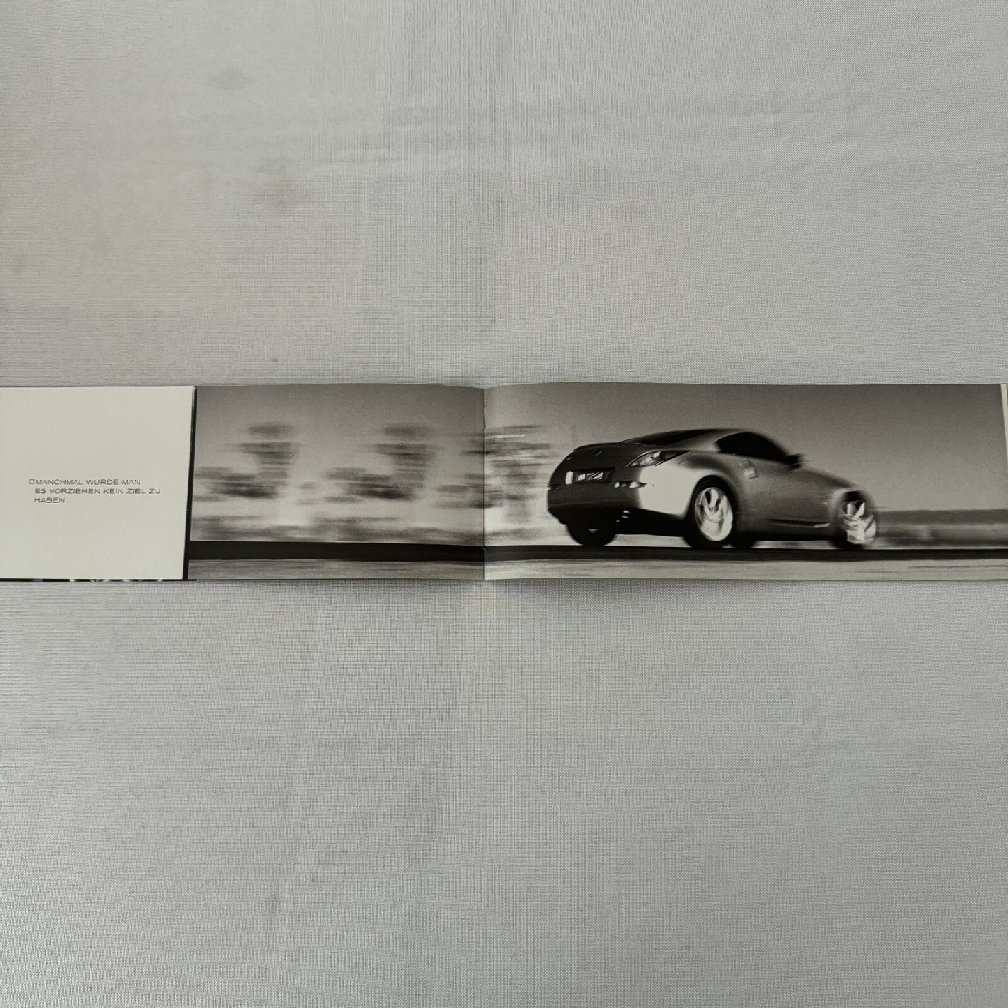 Nissan 350Z 350 Z Coupe Car Sales Brochure Catalog GERMAN Text 2003