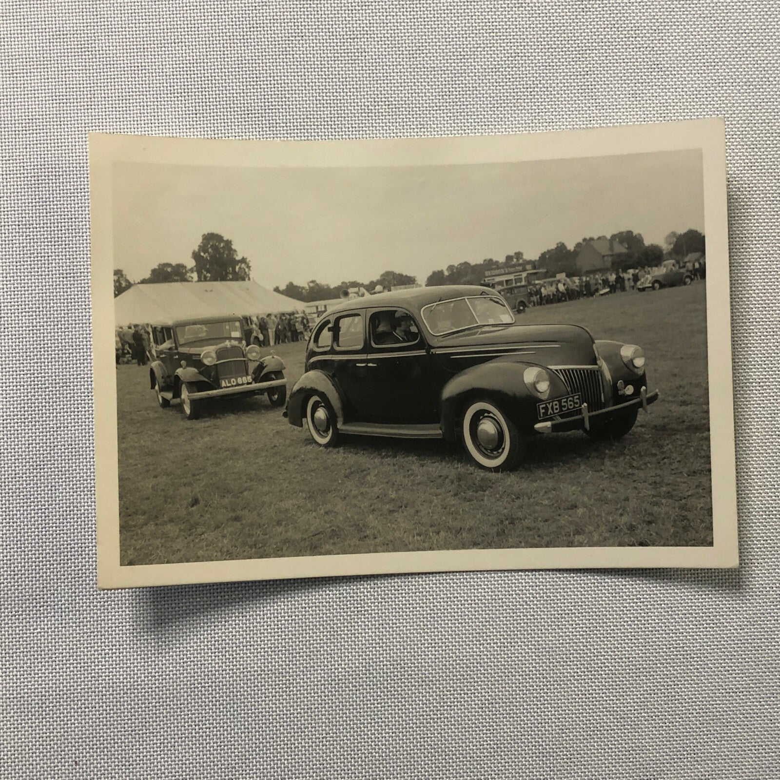 Vintage 1939 Ford V8 Model 91A Sedan Car Photo Photograph Print 