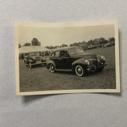 Vintage 1939 Ford V8 Model 91A Sedan Car Photo Photograph Print 