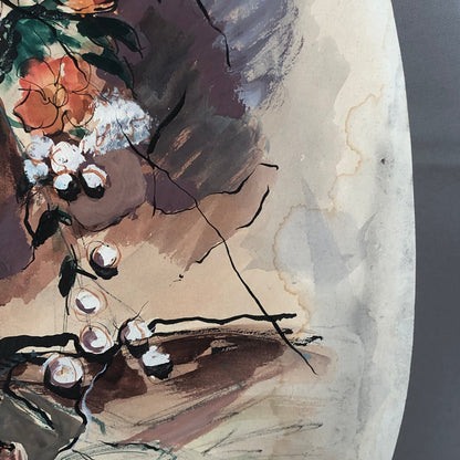 Vintage Painting Art Artwork Artist Arthur E Sudler Flowers Still Life