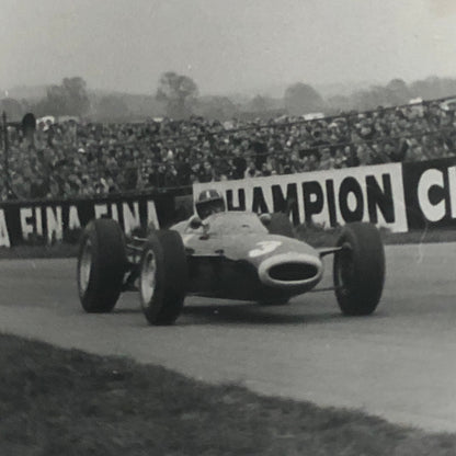 Vintage Racing Photo Photograph Graham Hill BRM Jim Clark Lotus Goodwood 1964