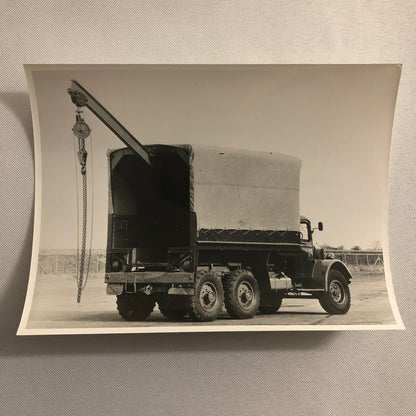 Vintage 1944 Austin K6/A Army Military Truck Photo Photograph