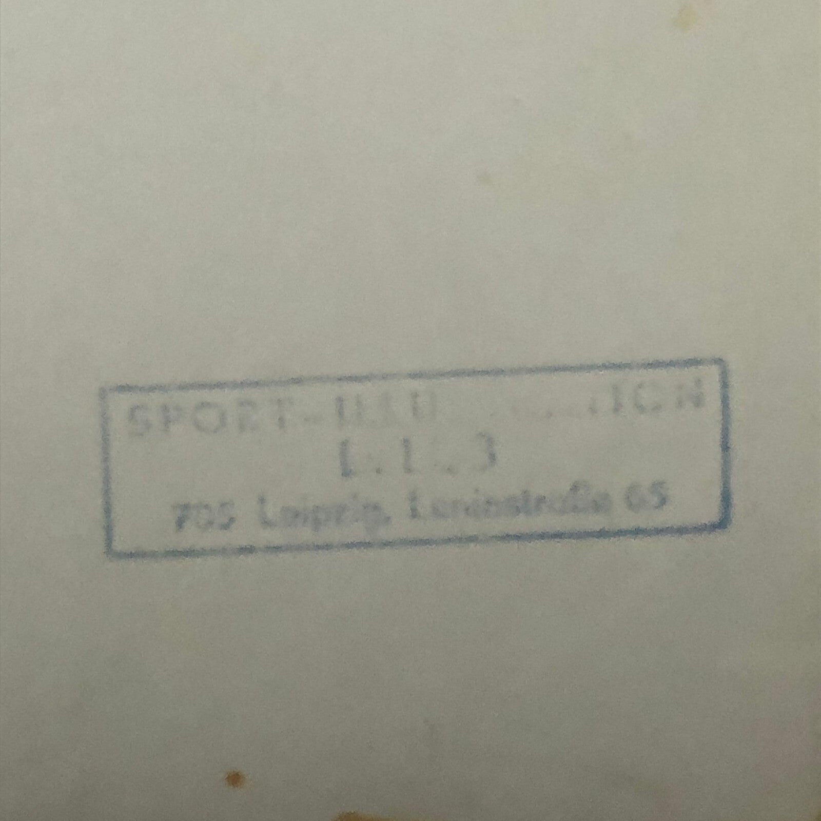 Vintage Motorcycle Racing Photo Photograph Print Germany Yamaha Bike