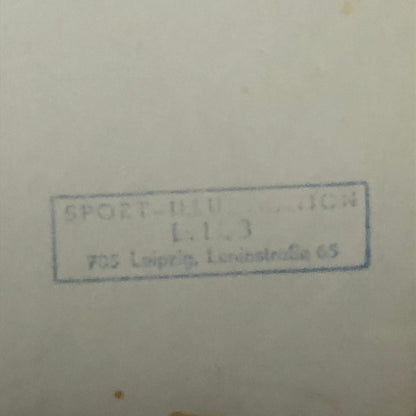 Vintage Motorcycle Racing Photo Photograph Print Germany Yamaha Bike