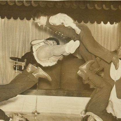 Vintage Circus Performer Acrobat Acrobatic Act Photo Photograph