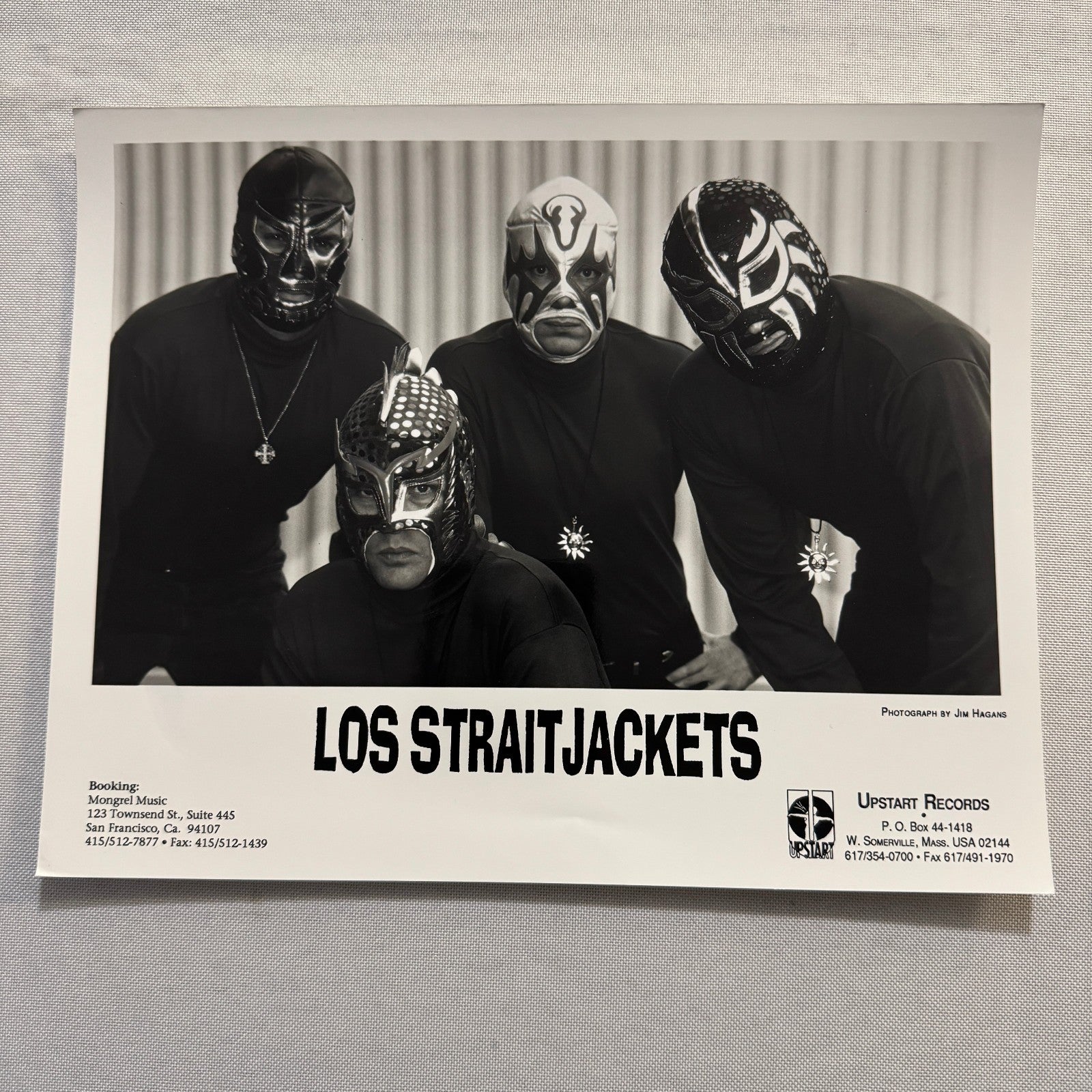 Los Strait Jackets Music Publicity Press Photo Photograph Los Straitjackets