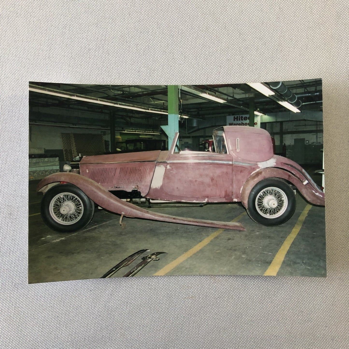Vintage Coachbuilt 1926 Rolls Royce Phantom 1 Barn Find Photo Photograph Print 2