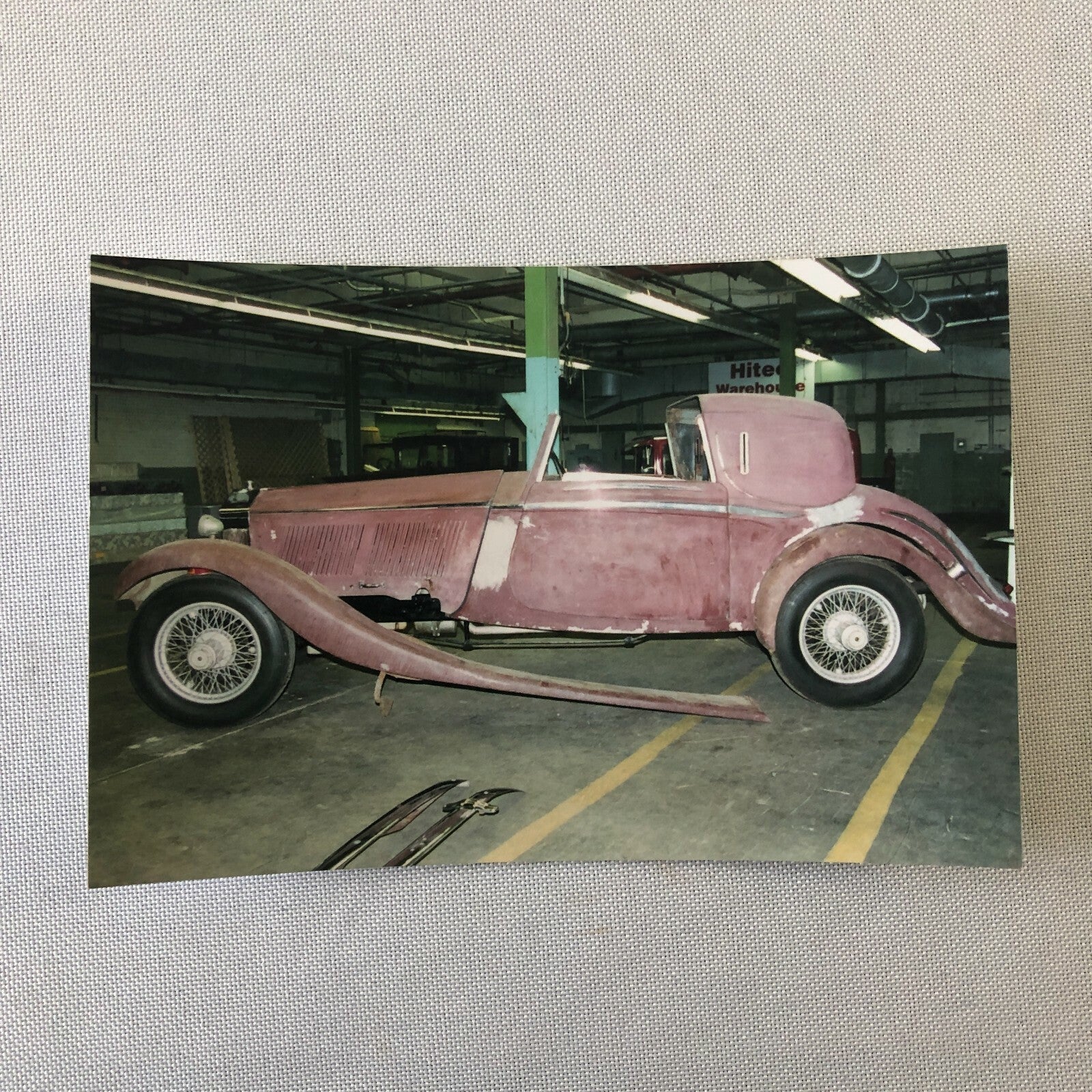 Vintage Coachbuilt 1926 Rolls Royce Phantom 1 Barn Find Photo Photograph Print 2