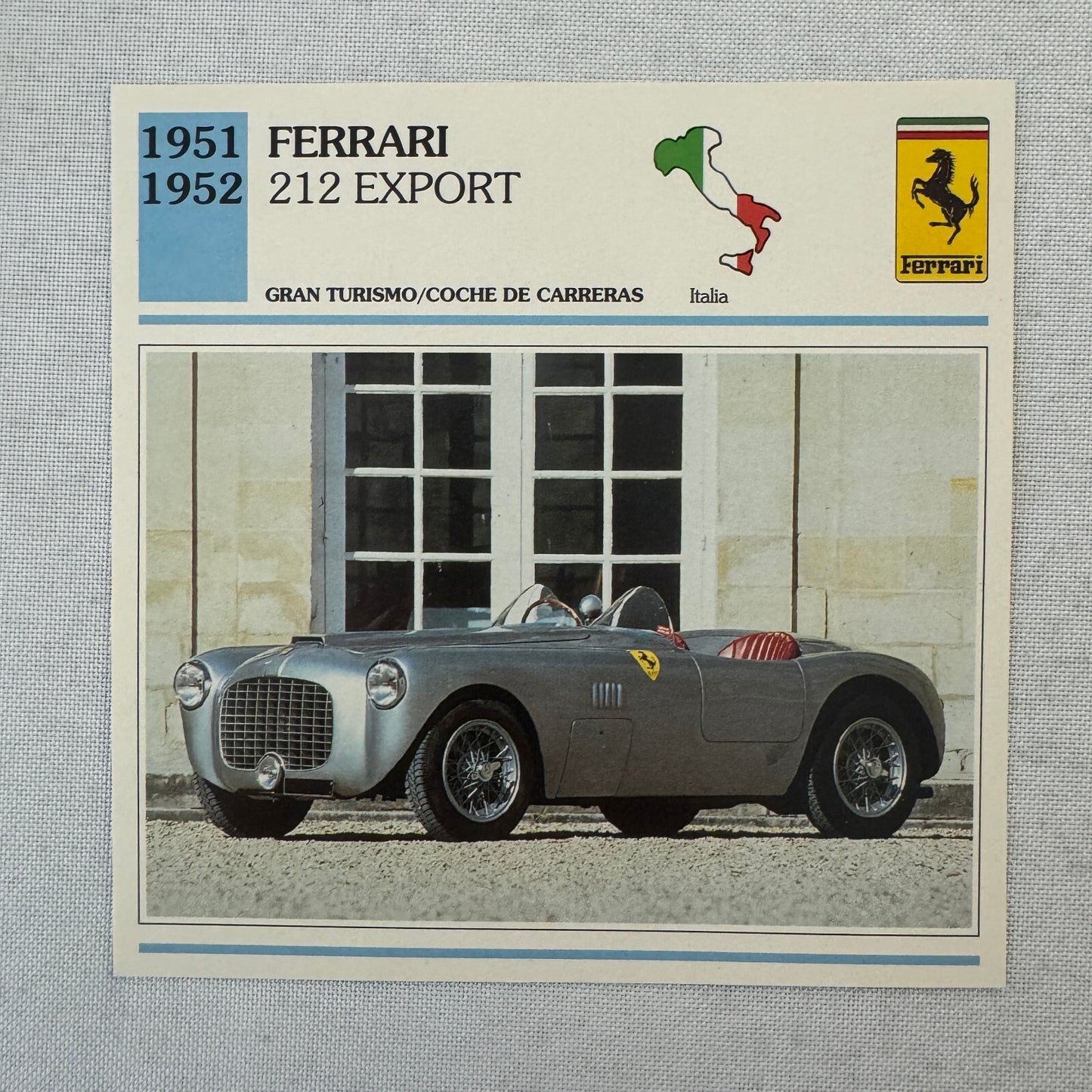 Ferrari Card Lot Ferrari 250 GTO Dino 246 GT F40 512 BB 212 Export 250 GT 365