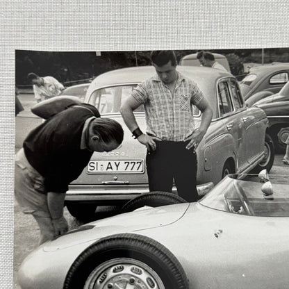 Porsche F2 Avus 1959 Racing Photo Photograph Vintage Image Modern Print