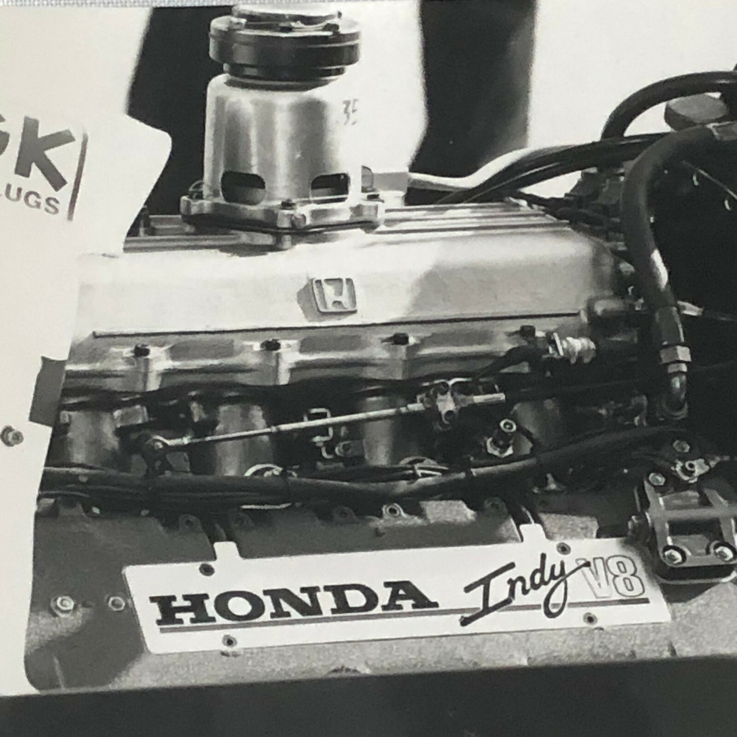 1994 Honda V8 Indy Car Racing Motor Engine Photo Photograph Print 