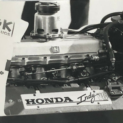 1994 Honda V8 Indy Car Racing Motor Engine Photo Photograph Print 