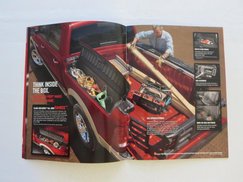 2009 Dodge Ram 1500 Pickup Sales Brochure Catalog