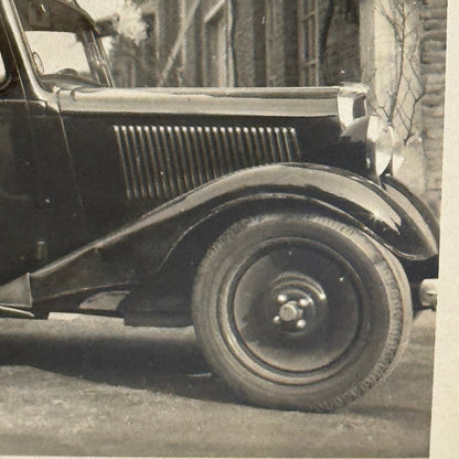 Vintage Photo Photograph Print Lot 2x Vintage Car Automobile