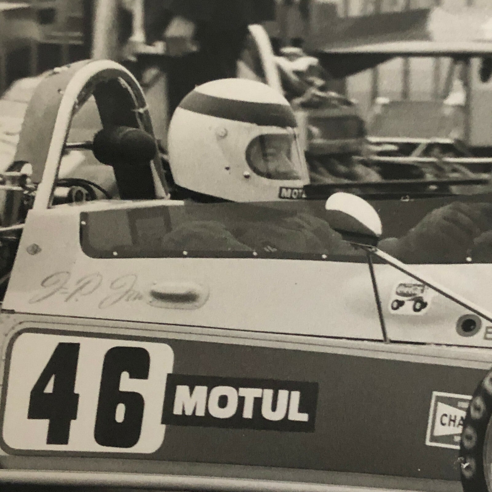 Vintage Grand Prix Racing Car Photo Photograph Print 