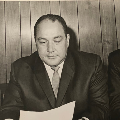 Indianapolis Indy 500 Racing Photo Photograph Colin Chapman STP President 1969