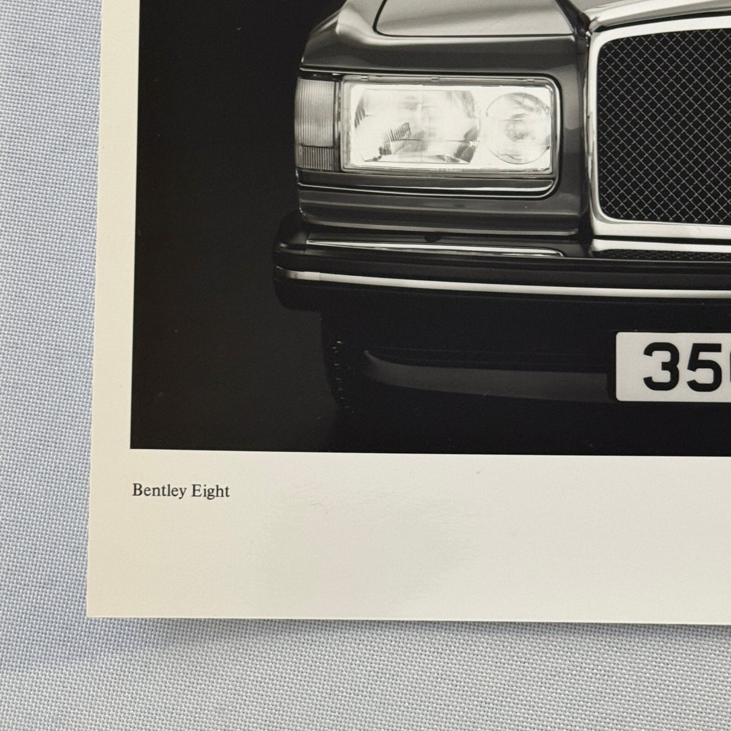 Bentley Eight Car Factory Press Photo Photograph