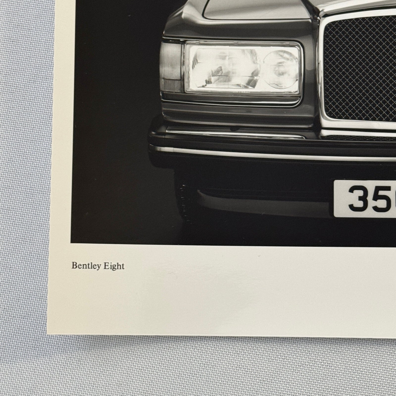 Bentley Eight Car Factory Press Photo Photograph