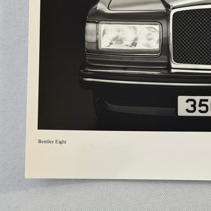 Bentley Eight Car Factory Press Photo Photograph