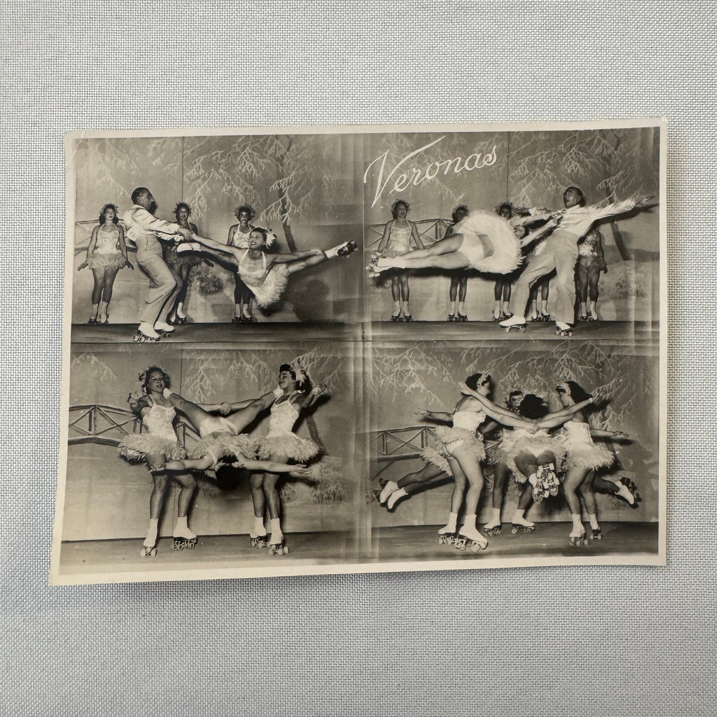 Circus Performer Roller Skating Act Roller Skate Photo Photograph 2 Veronas